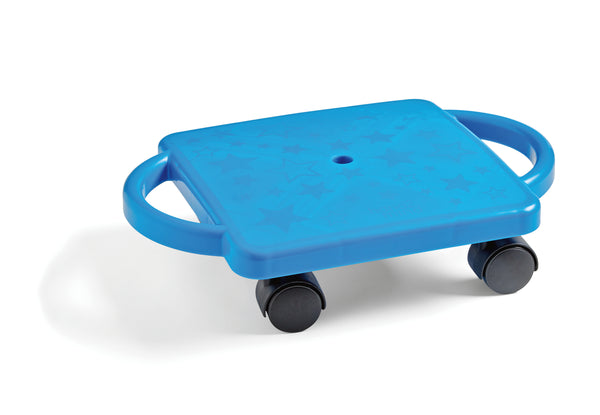SCOOTER, PLSTC W/HANDLES BLUE – HAND 2 MIND