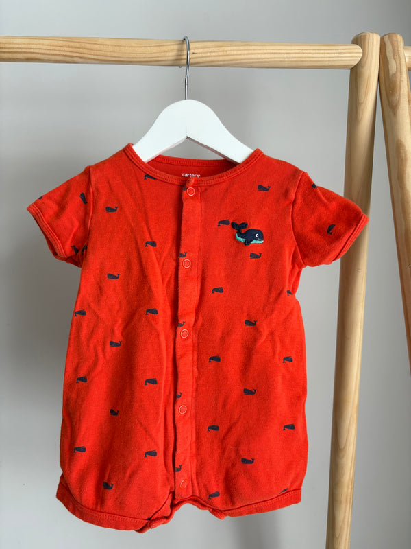 CARTERS Whale Romper (9 Months)