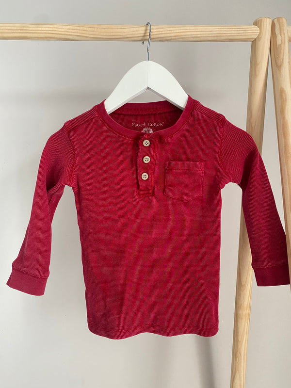 PLANET COTTON Waffle Long Sleeve (3 Years)