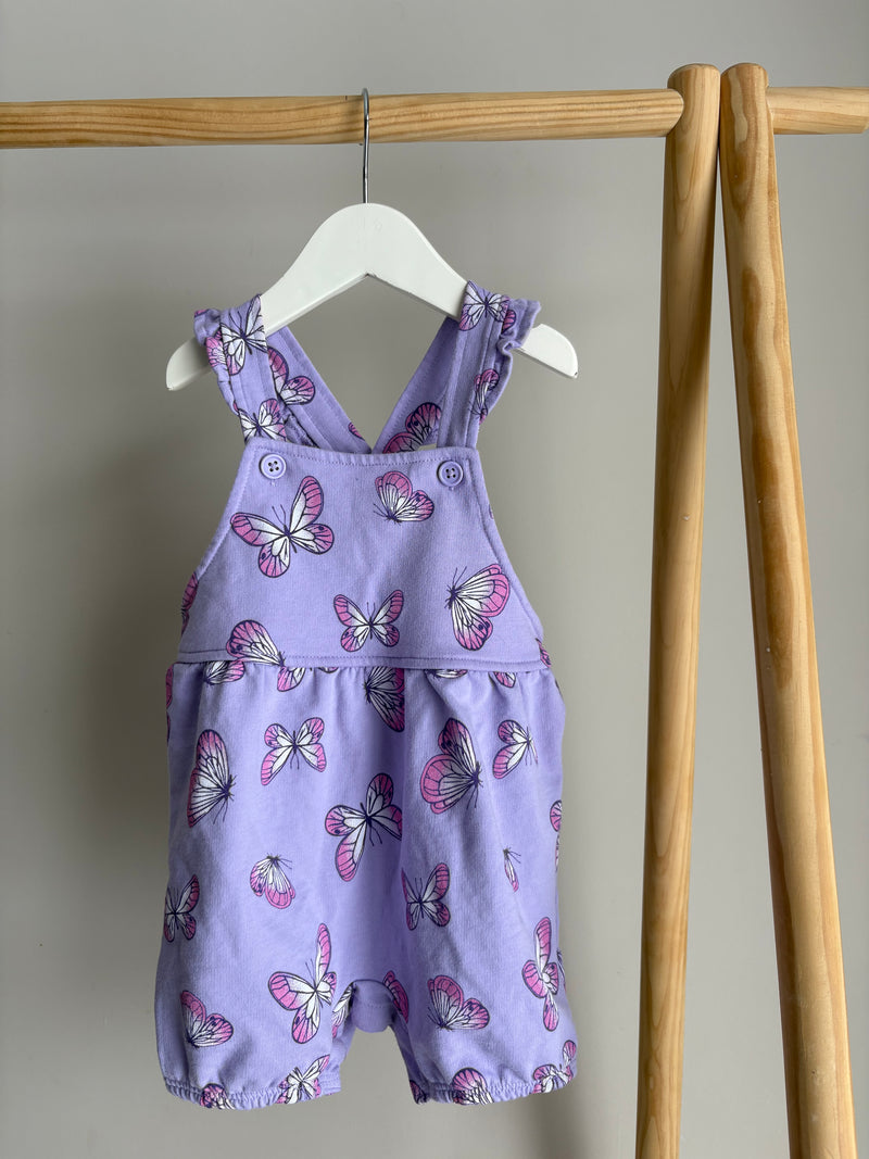 PEKKLE Butterfly Overalls (18 Months)