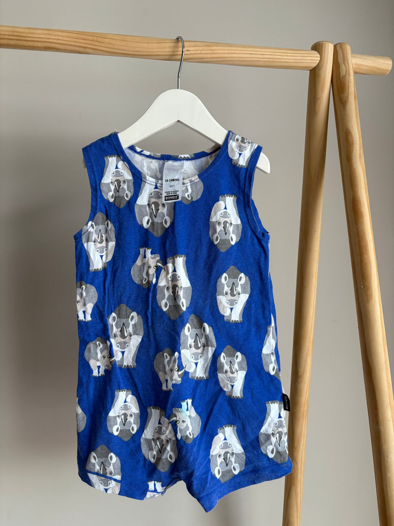 BONDS Rhino Romper (18-24 Months)