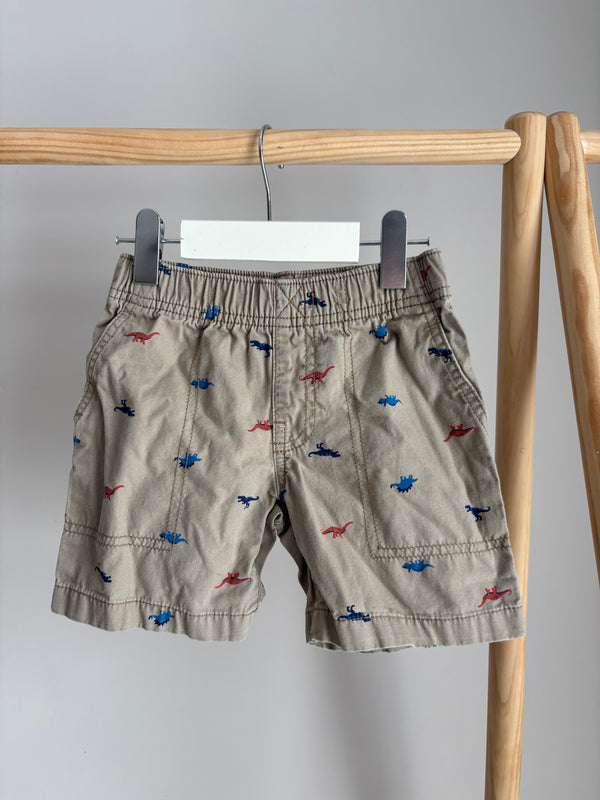 CARTERS Dinosaur Shorts (3 Years)