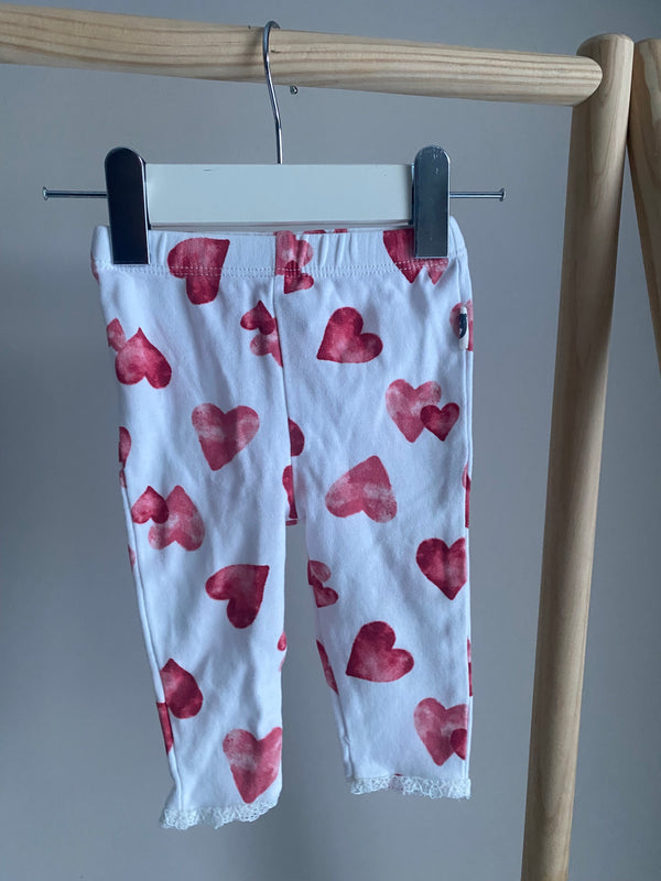 RABBIT + BEAR Heart Pants (0-3 Months)