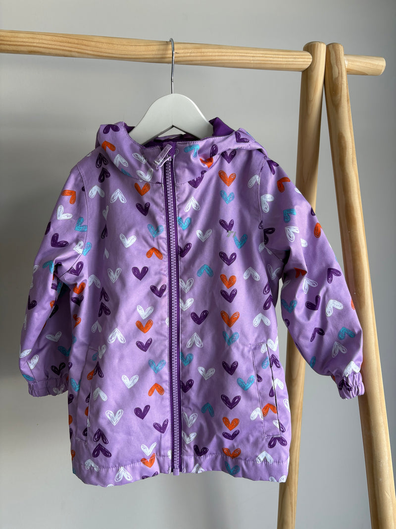 GUSTI Fleece Lined Rain Jacket (2T)