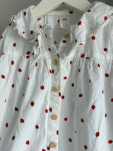 H&M Strawberry Blouse (18-24 Months)