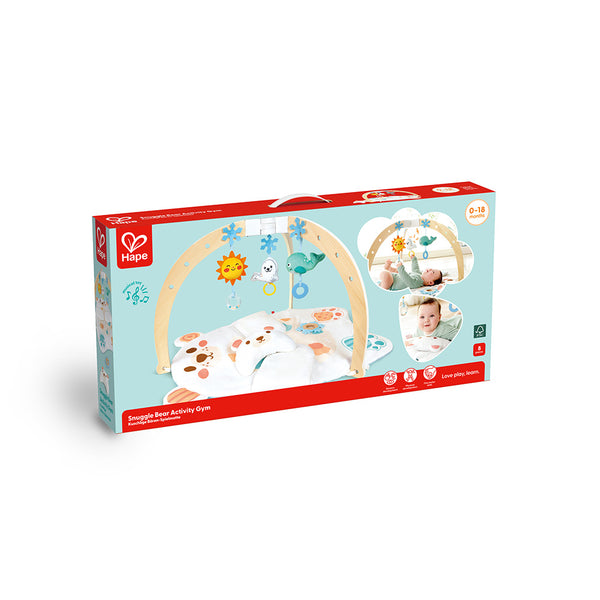 SNUGGLE BEAR ACTIVITY GYM – HAPE