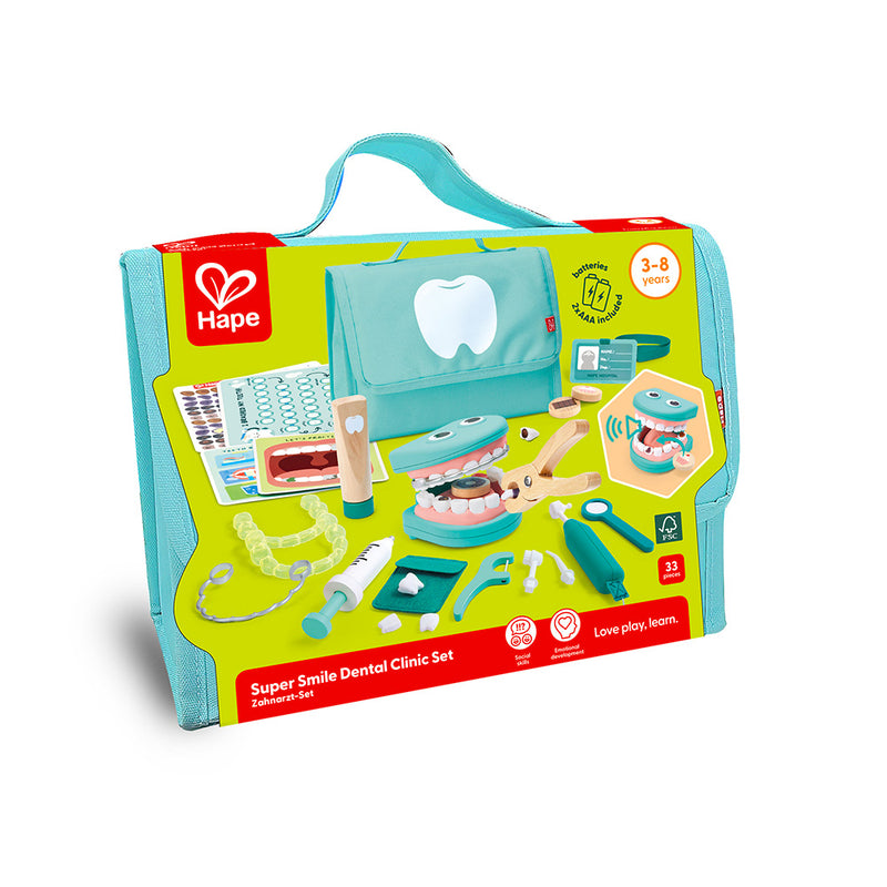 SUPER SMILE DENTAL CLINIC SET – HAPE