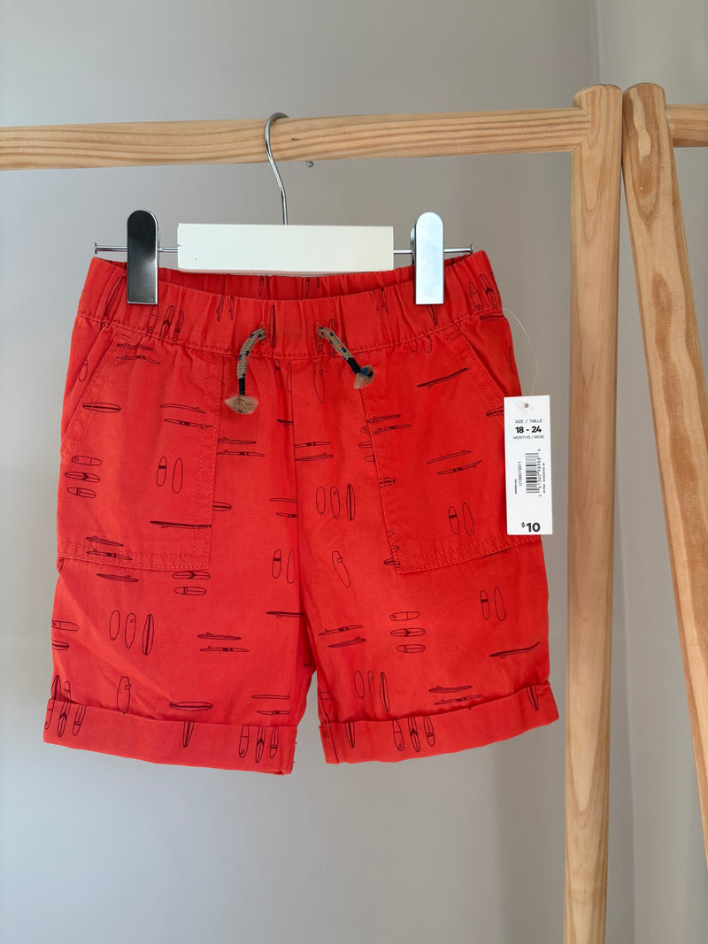 JOE FRESH Surf Board Shorts (18-24 Months)