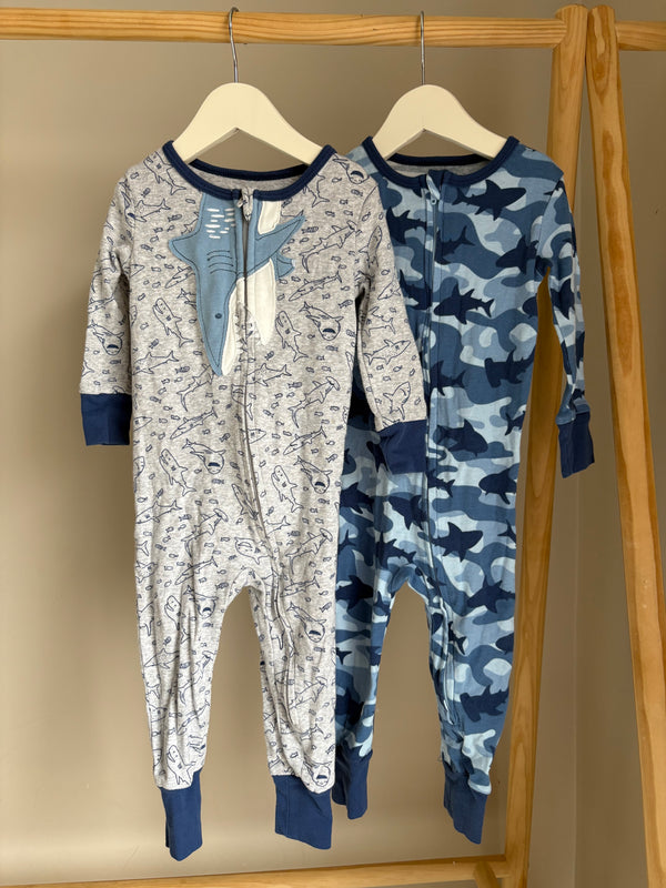 KIDS HEADQUARTERS Sleeper Set Of Two (18 Months)