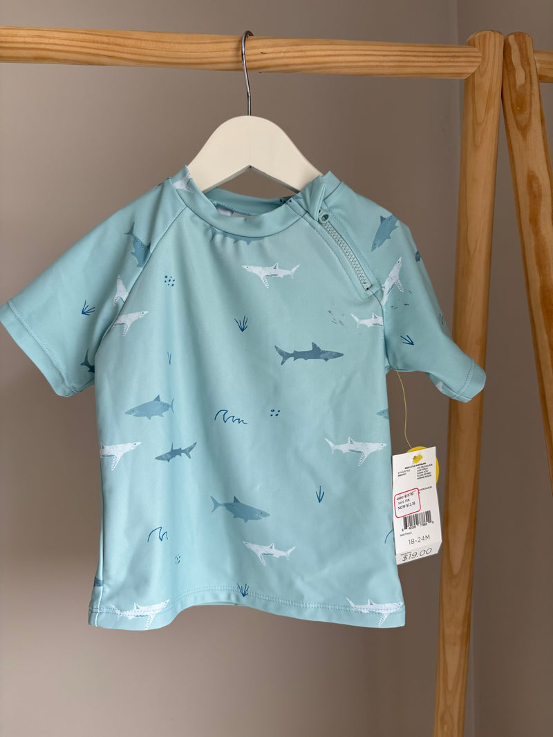 RISE LITTLE EARTHLING Swim Shirt (18-24 Months)