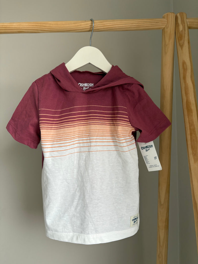 OSH KOSH Hooded T-Shirt (2T)