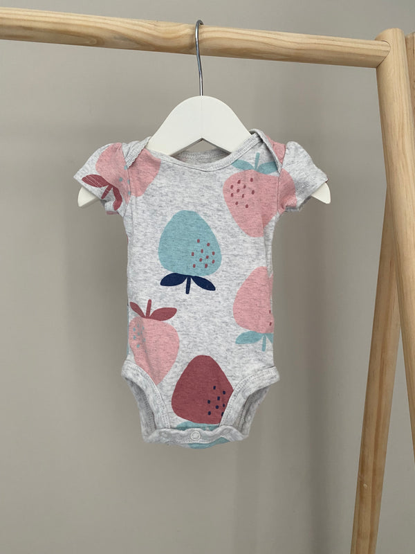 CARTERS Strawberry Onesies (Newborn)