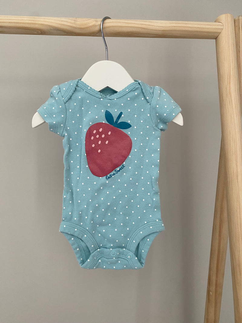 CARTERS Strawberry Onesies (Newborn)