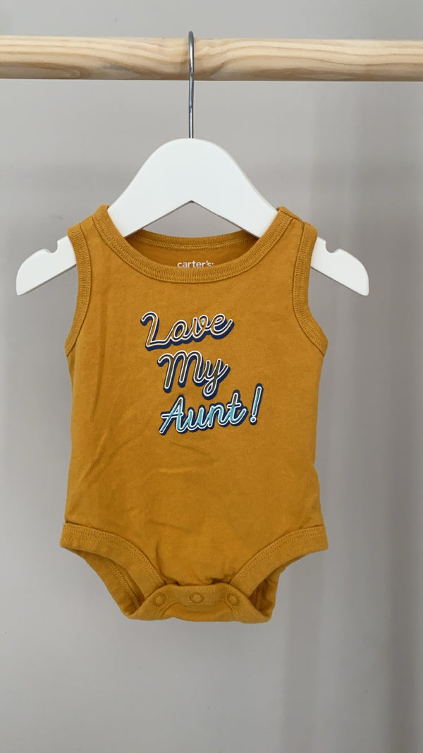 CARTERS “Love My Aunt” (Newborn)