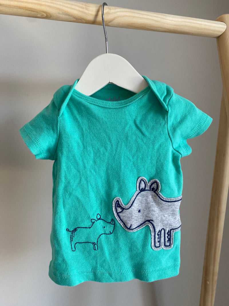 CHILD OF MINE Rhino Top (0-3 Months)