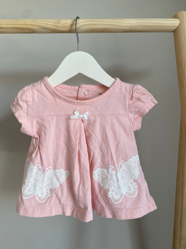 GEORGE Butterfly Top (0-3 Months)