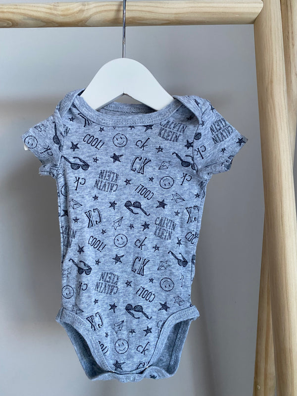 CALVIN KLEIN Cool Onesie (0-3 Months)
