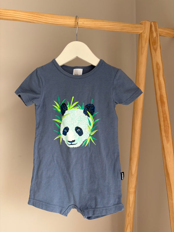 BONDS Panda Romper (6-12 Months)