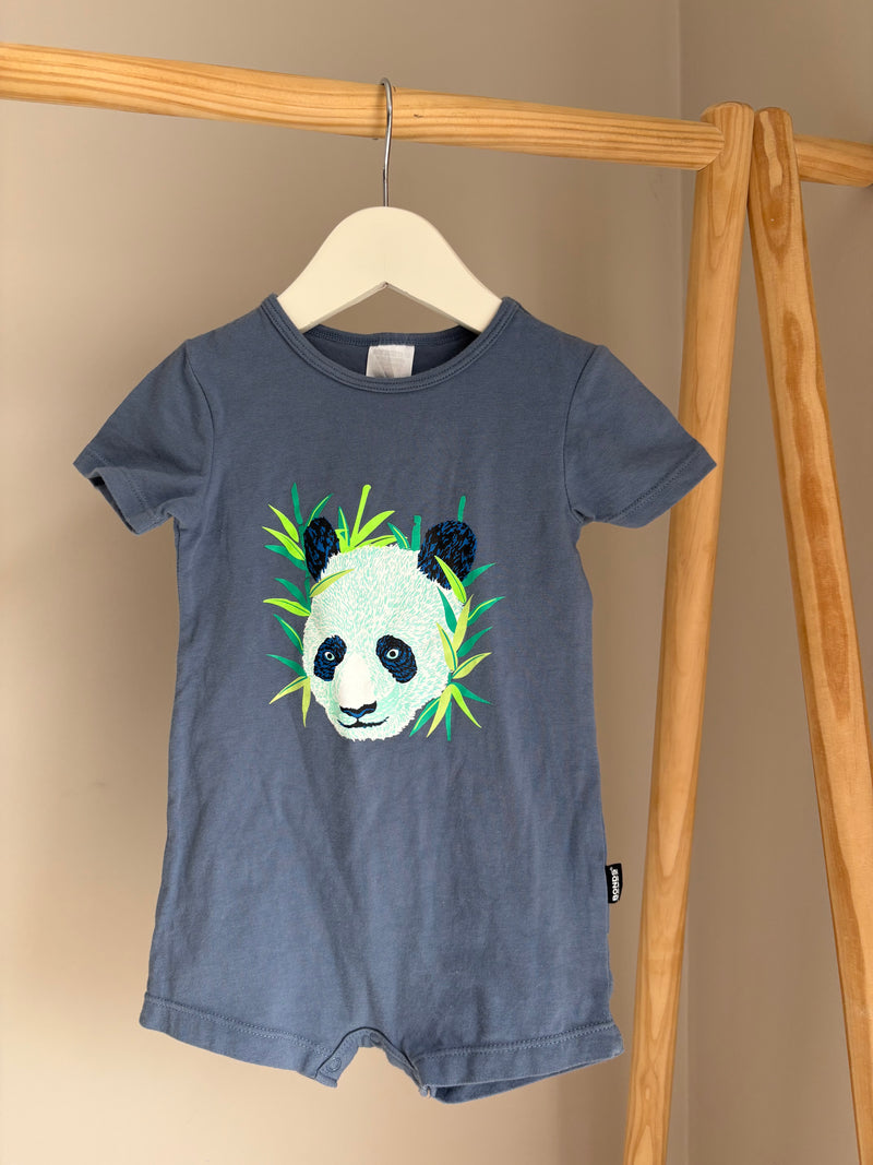 BONDS Panda Romper (6-12 Months)