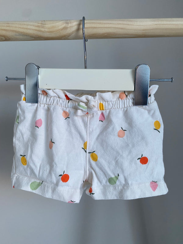 OLD NAVY Fruit Shorts (0-3 Months)