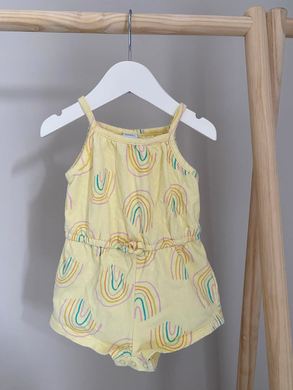 OLD NAVY Rainbow Romper (3-6 Months)