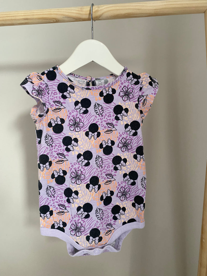 JOE FRESH Minnie Mouse Onesie (3-6 Months)