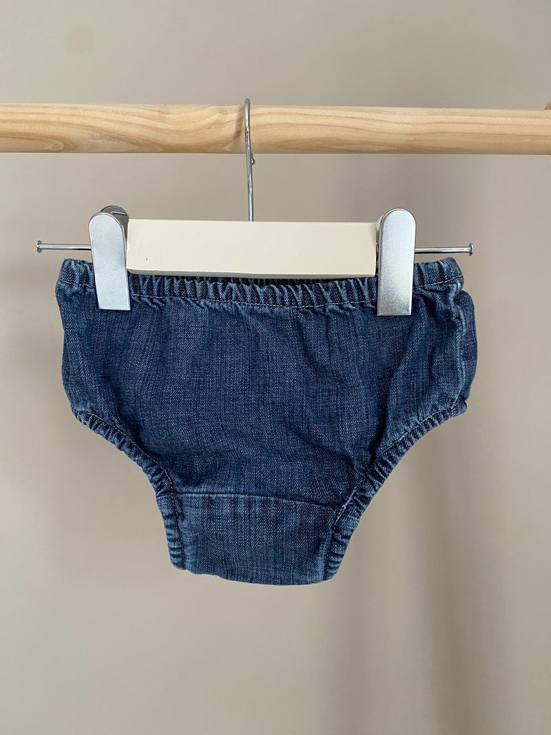 GAP Jean Baby Bloomers (3-6 Months)