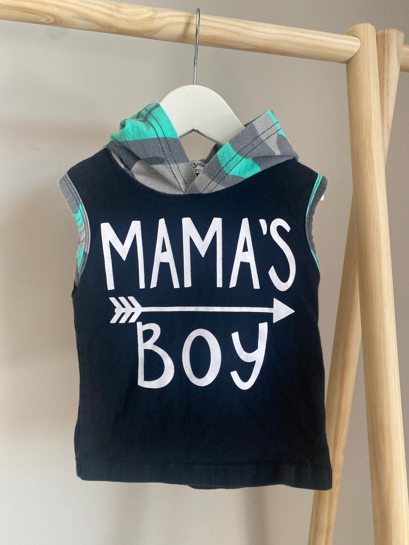 SAYOO Hooded Sleeveless Top (6-12 Months)