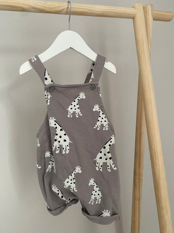 H&M Short Overalls (6-9 Months)