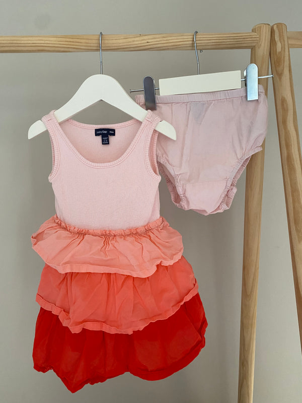 GAP Dress & Bloomers (12-18 Months)