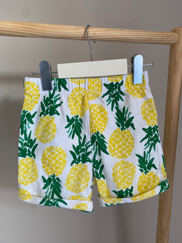 JOE FRESH Pineapple Shorts (12-18 Months)