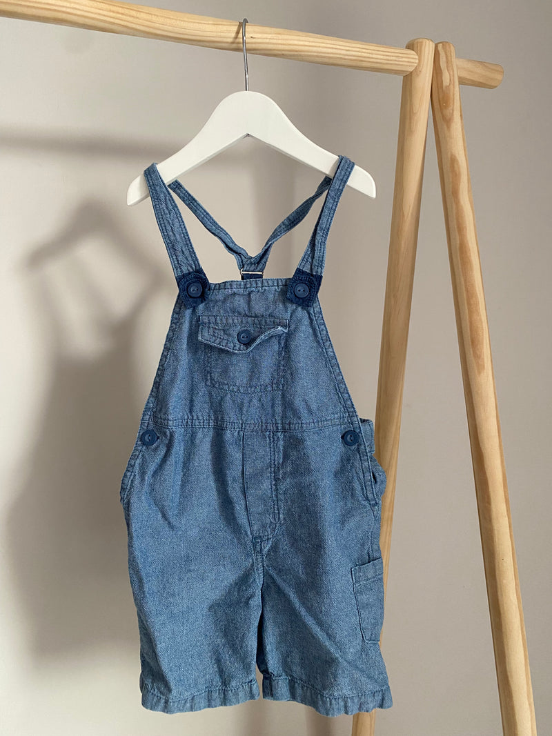 H&M Short Overalls (12-18 Months)