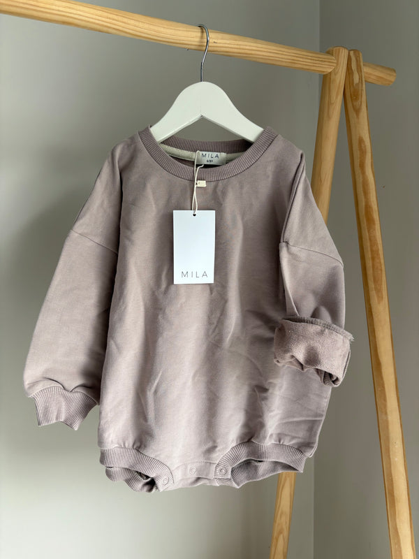 MILA Sweatshirt Bubble Romper (1-2 Years)