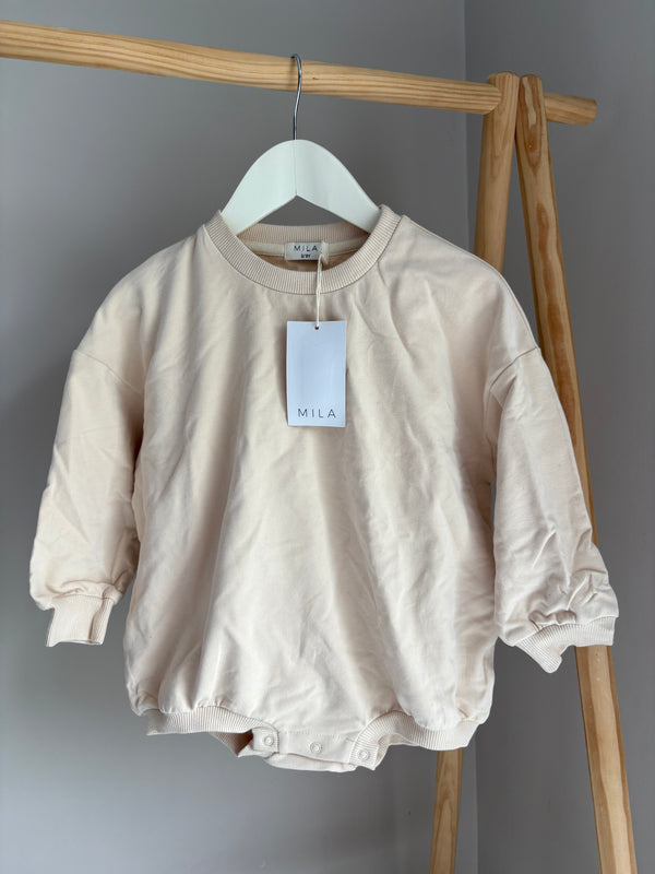 MILA Sweatshirt Bubble Romper (2-3 Years)