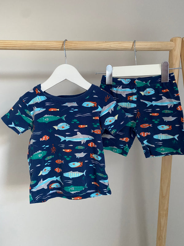 CARTERS Ocean PAJAMAS (2T)