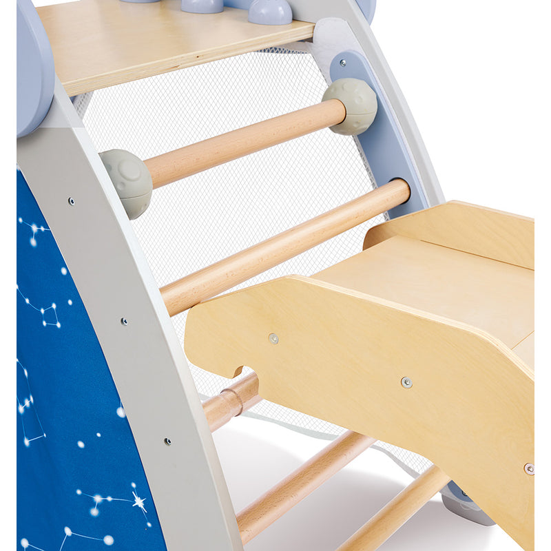 4-IN-1 CLIMB ‘N’ SLIDE GYM SET – HAPE