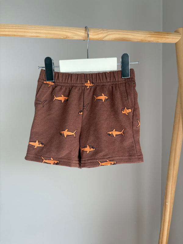 CARTERS Shark Shorts (12 Months)