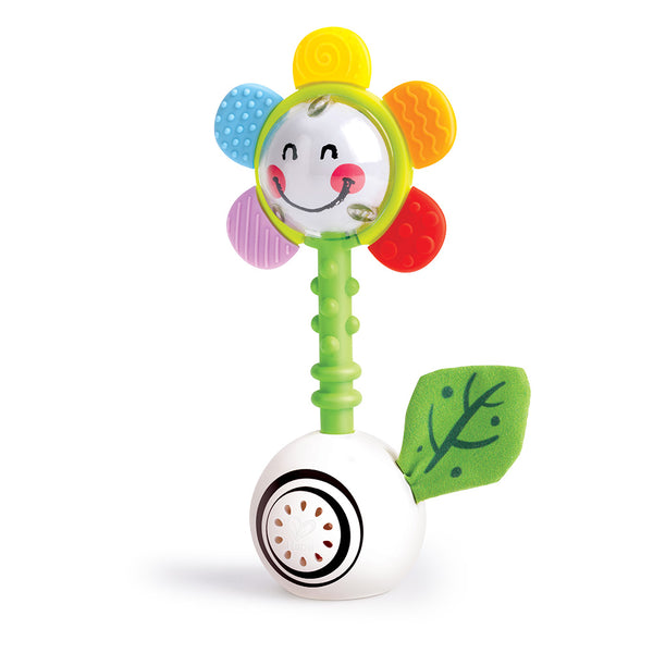 SHAKE ‘N SPARKLE FLOWER RATTLE – HAPE