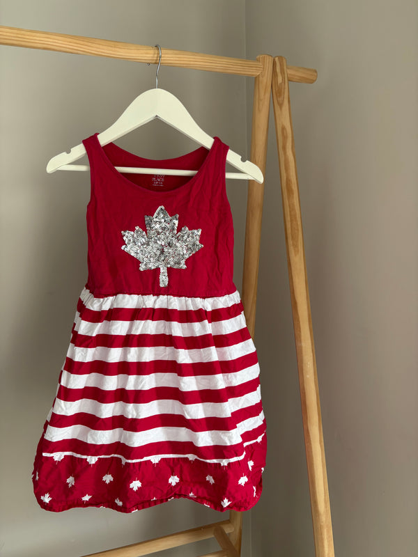 CHILDREN’S PLACE Canada Day Dress (5-6 Years)