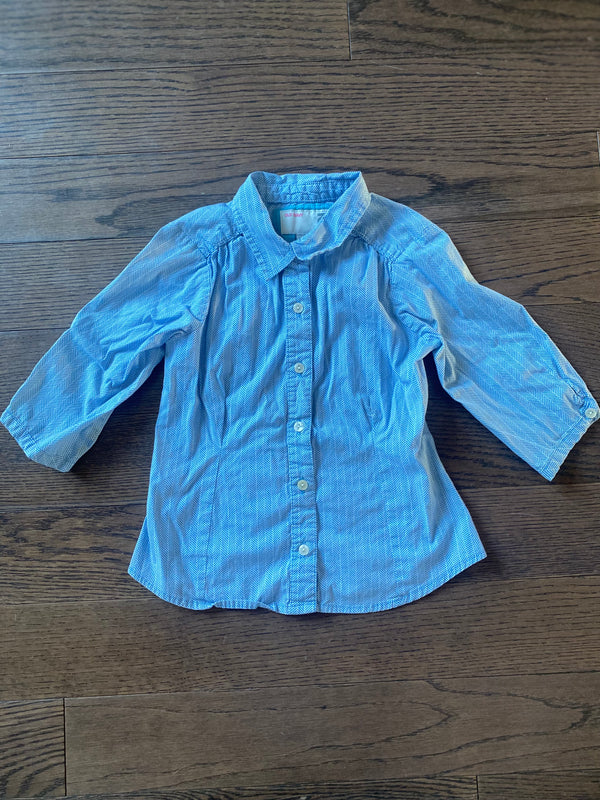 OLD NAVY Long Sleeve Button Up Top (Size 4 Years)