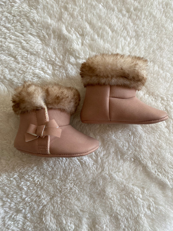CHILD OF MINE Booties (0-3 Months)