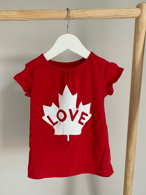CARTERS Canada Day T-Shirt (18 Months)
