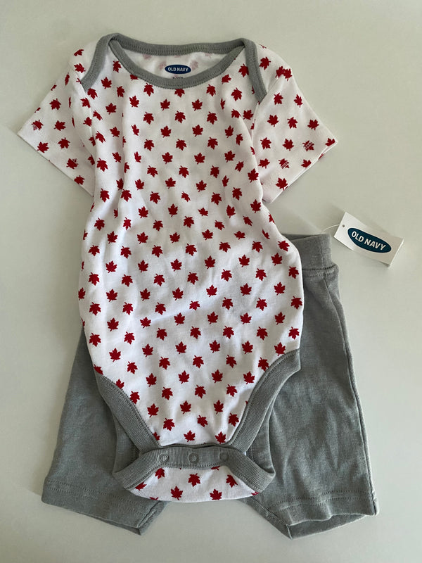 OLD NAVY Canada Day Outfit (6-12 Months)