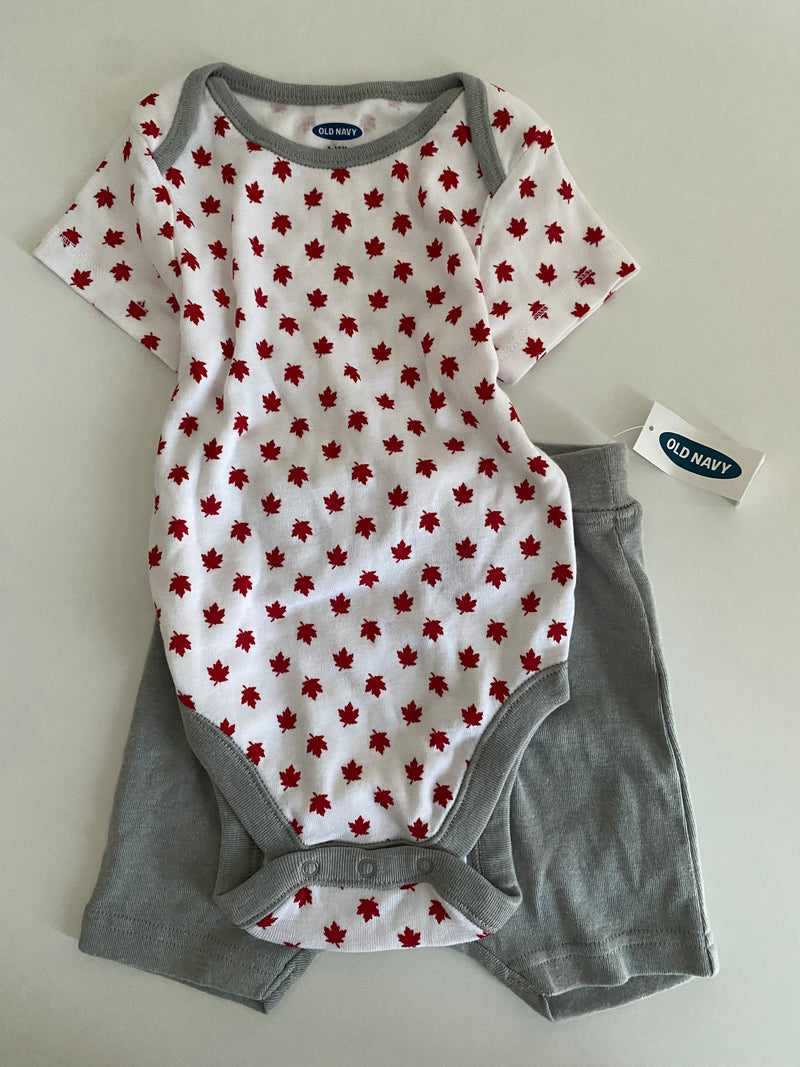 OLD NAVY Canada Day Outfit (6-12 Months)