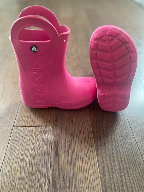 CROCS Rubber Boots (Size Toddler 12)