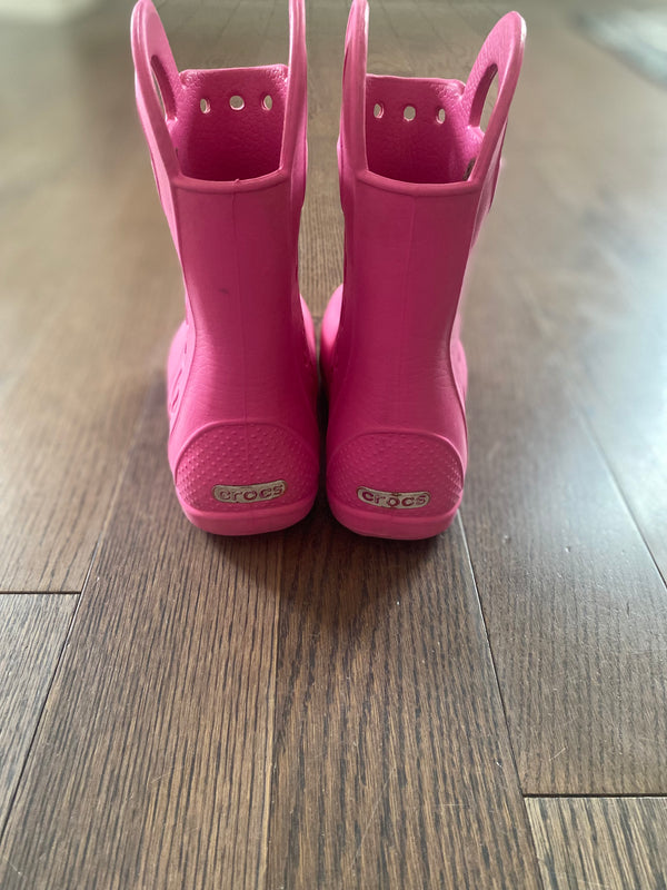 CROCS Rubber Boots (Size Toddler 12)