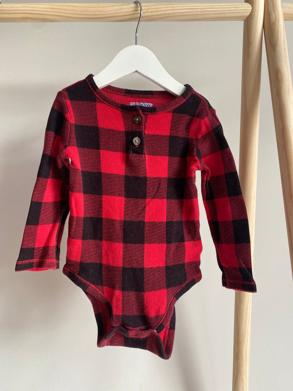 OLD NAVY Long Sleeve Onesie (18-24 Months)
