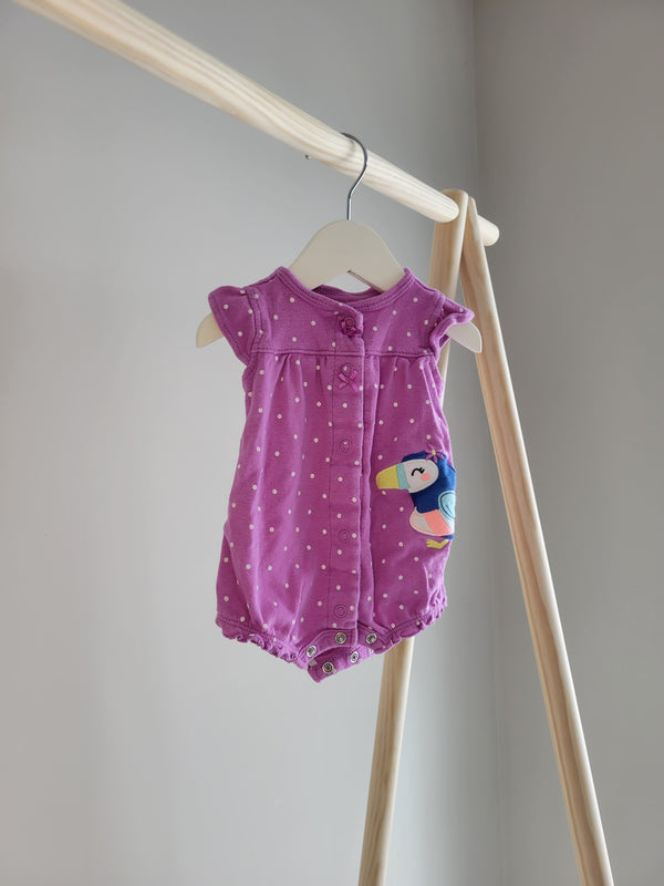 CARTER'S Purple Romper