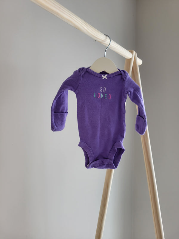 CARTER'S Long Sleeve Onesie